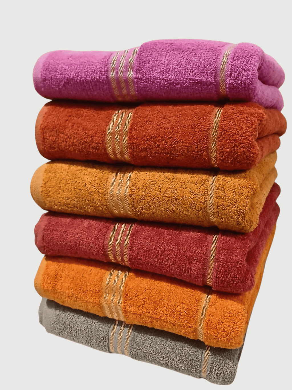 Golden Border Towel